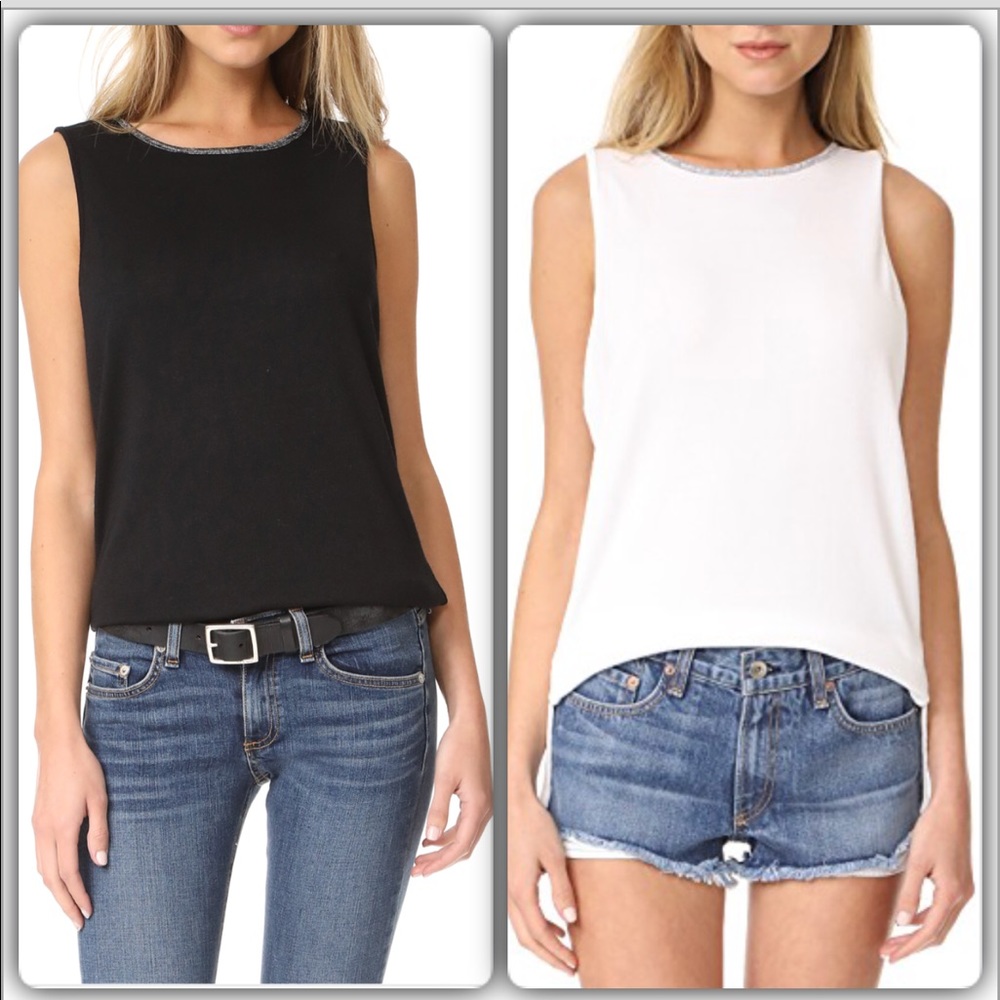 New💜Rag & Bone scoop neck tank shirt